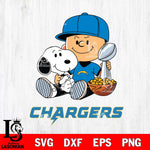Los Angeles Chargers Peanuts Snoopy Champion football SVG DXF EPS PNG FILE,Snoopy File Cut, Nfl Digital Download,Instant Download, Silhouette