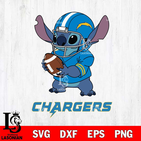 Los Angeles Chargers Stitch Football Helmet SVG DXF EPS PNG FILE, NFL File Cut, Digital Download,Instant Download, Silhouette, Cricut