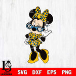Los Angeles Chargers mickey christmas 6 Svg Eps Dxf Png File, Digital Download, Instant Download