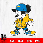 Los Angeles Chargers mickey mouse NFL