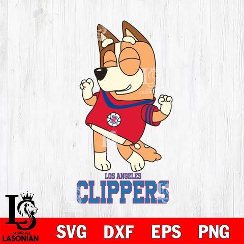 Los Angeles Clippers Chilli Dance Sport Svg Eps Dxf Png File, Digital Download, Instant Download
