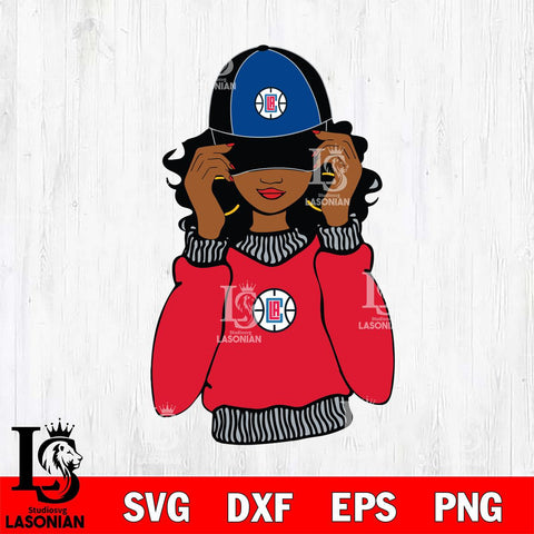 Los Angeles Clippers Girls sport 7 Svg Eps Dxf Png File, Digital Download, Instant Download