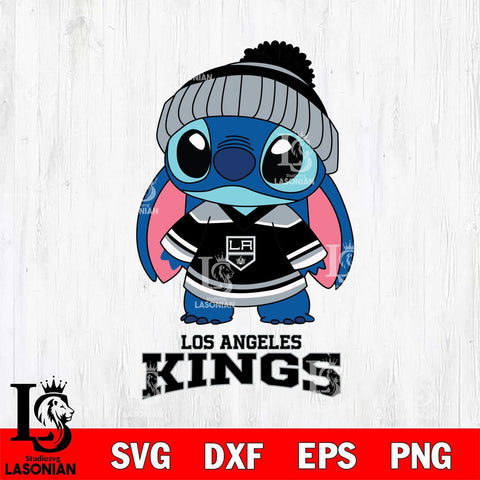 Los Angeles Kings Stitch NHL Hockey SVG DXF EPS PNG FILE,NHL File Cut,Disney Digital Download,Instant Download, Silhouette