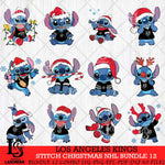 Los Angeles Kings Stitch Sport Christmas NHL Bundle 12 Svg Eps Dxf Png File, Digital Download, Instant Download