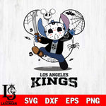 Los Angeles Kings Stitch jason voorhees Halloween Svg Eps Dxf Png File, Digital Download, Instant Download