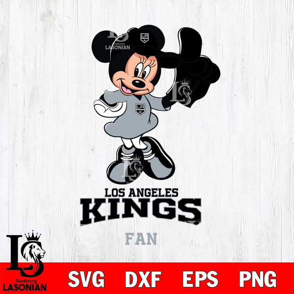 Los Angeles Kings #1 Fan Minnie Mouse – lasoniansvg