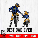 Los Angeles Rams Best Dad Ever Svg Eps Dxf Png File, Digital Download, Instant Download