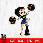 Los Angeles Rams Betty Boop Cheer Leader Svg Eps Dxf Png File, Digital Download, Instant Download