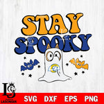 Los Angeles Rams Bluey Halloween Stay Spooky Svg Eps Dxf Png File, Digital Download, Instant Download