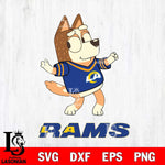 Los Angeles Rams Chilli Dance Svg Eps Dxf Png File, Digital Download, Instant Download
