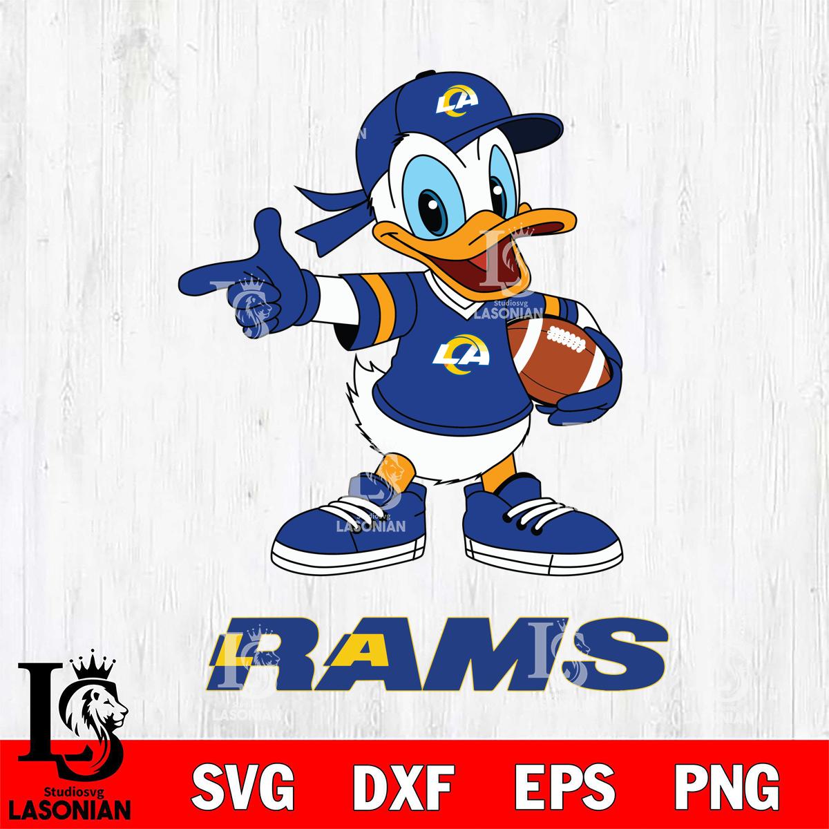 Los Angeles Rams Donald Duck Sport – lasoniansvg