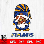 Los Angeles Rams Gnomes Football Svg Eps Dxf Png File, Digital Download, Instant Download