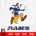 Los Angeles Rams Goofy rugby Sport SVG DXF EPS PNG FILE,NFL Cricut ,Football Digital Download,Instant Download, Silhouette