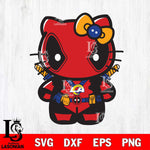 Los Angeles Rams Hello Kidpool Svg Eps Dxf Png File, Digital Download, Instant Download