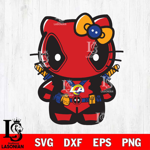 Los Angeles Rams Hello Kidpool Svg Eps Dxf Png File, Digital Download, Instant Download