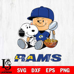 Los Angeles Rams Peanuts Snoopy Champion football SVG DXF EPS PNG FILE,Snoopy File Cut, Nfl Digital Download,Instant Download, Silhouette
