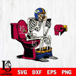 Los Angeles Rams Shit On Arizona Cardinals Svg Eps Dxf Png File, Digital Download, Instant Download