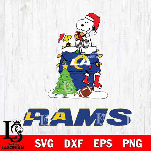 Los Angeles Rams Snoopy Sport 11 Svg Eps Dxf Png File, NFL svg, Digital Download, Instant Download