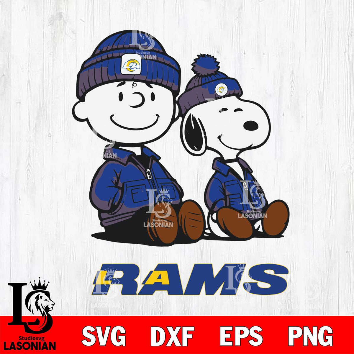 Los Angeles Rams Snoopy Sport 6 – lasoniansvg