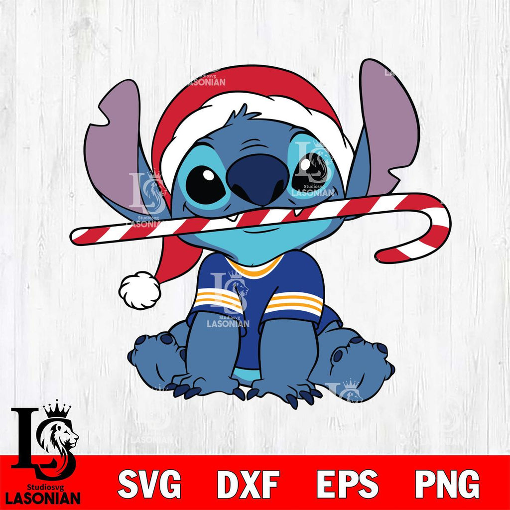 Los Angeles Rams Stitch Christmas – lasoniansvg