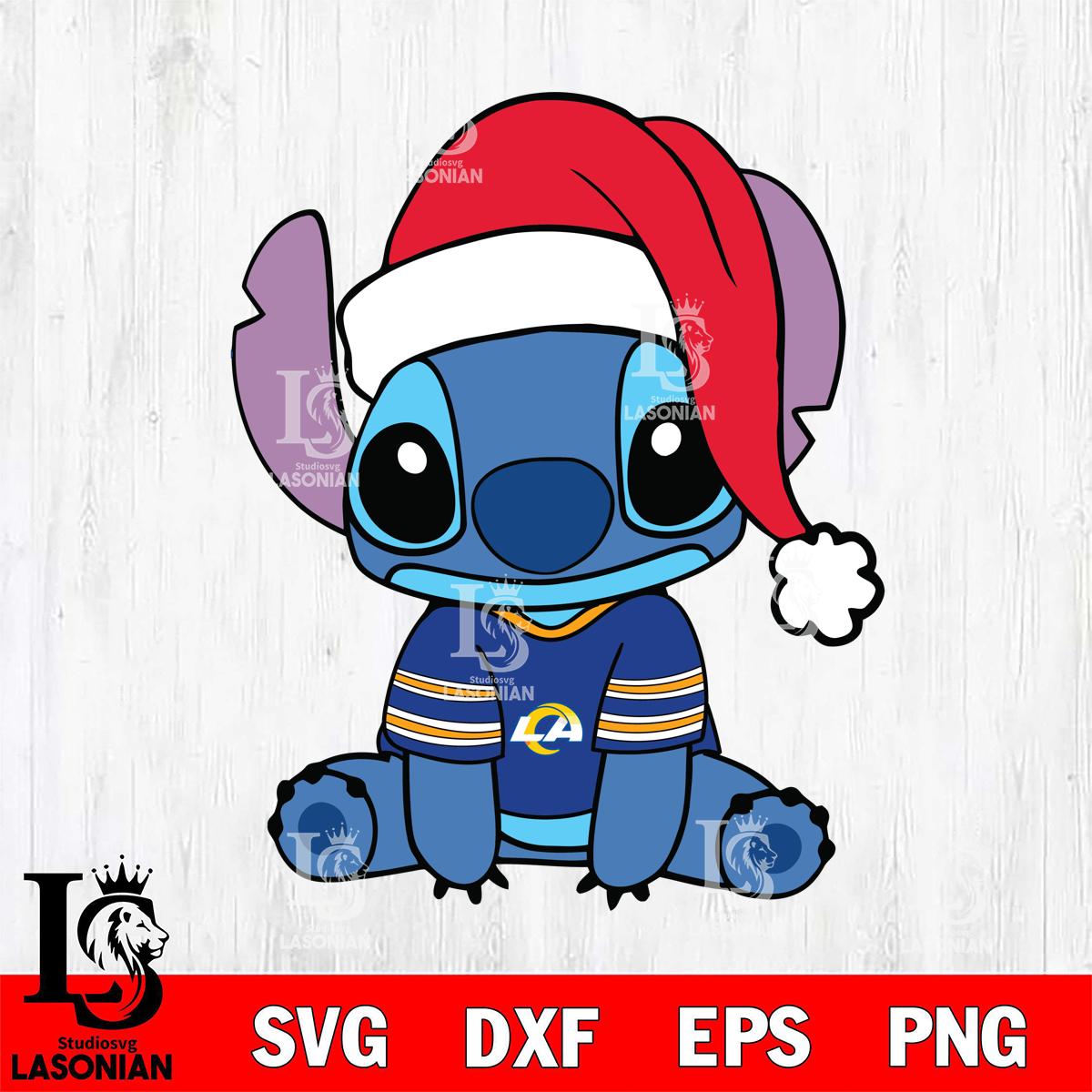 Los Angeles Rams Stitch Merry Christmas – lasoniansvg