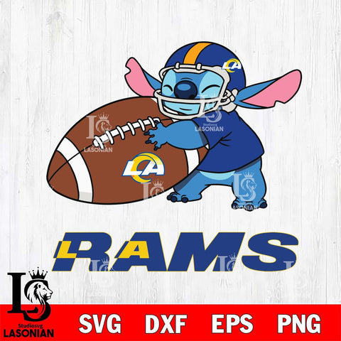 Los Angeles Rams Stitch Sport SVG DXF EPS PNG FILE, Stitch File Cut,NFL Digital Download,Instant Download, Silhouette