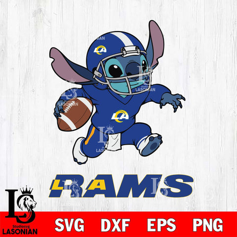 Los Angeles Rams Stitch Super Sport SVG DXF EPS PNG FILE, NFL File Cut, Digital Download,Instant Download, Silhouette, Cricut