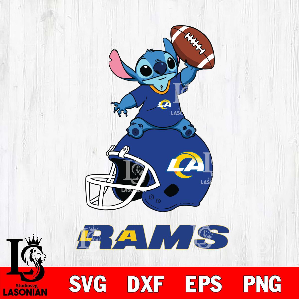 Los Angeles Rams Stitch helmet football – lasoniansvg