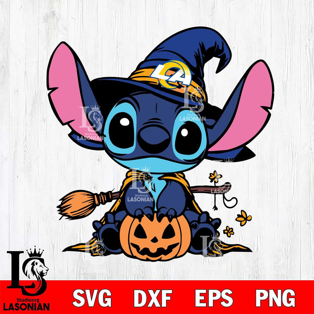 Los Angeles Rams Stitch witch Football – lasoniansvg