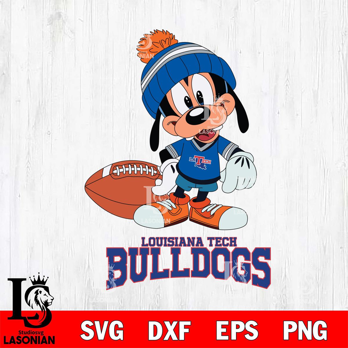 Louisiana Tech Bulldogs Goofy Football – lasoniansvg