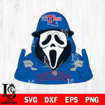Louisiana Tech Bulldogs Horror Character Ghostface Sport Svg Eps Dxf Png File, NCAA svg, Digital Download, Instant Download