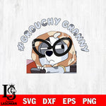 MUFFIN Grouchy Granny Svg Eps Dxf Png File, Digital Download, Instant Download