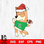 Marshall Thundering Herd Bluey Chilli Christmas Svg Eps Dxf Png File, Digital Download, Instant Download