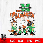 Marshall Thundering Herd Bluey Halloween Family Svg Eps Dxf Png File, Digital Download, Instant Download