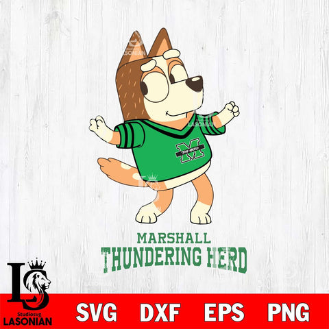 Marshall Thundering Herd Chilli Dance Svg Eps Dxf Png File, Digital Download, Instant Download