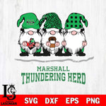 Marshall Thundering Herd Gnomes Coffee Svg Eps Dxf Png File, Digital Download, Instant Download