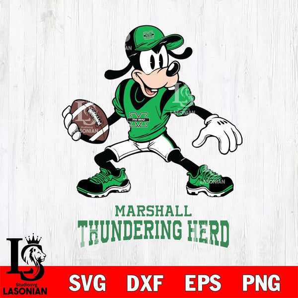 Marshall Thundering Herd Goofy Disney – lasoniansvg