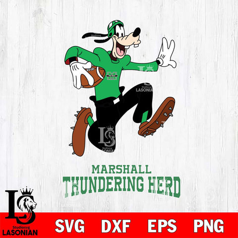 Marshall Thundering Herd Goofy rugby Sport SVG DXF EPS PNG FILE,NCAA svg ,Football Digital Download,Instant Download, Silhouette