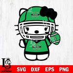 Marshall Thundering Herd Hello Kitty sport 6 Svg Eps Dxf Png File, NCAA svg, Digital Download, Instant Download