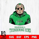 Marshall Thundering Herd Jason Voorhees 4 Svg Eps Dxf Png File, Digital Download