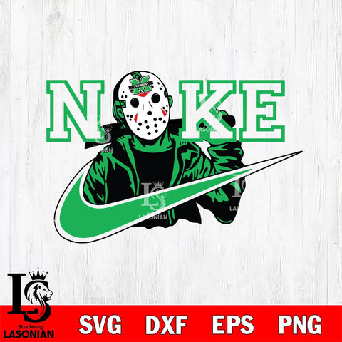Marshall Thundering Herd Jason Voorhees Nike Svg Eps Dxf Png File, Digital Download, Instant Download