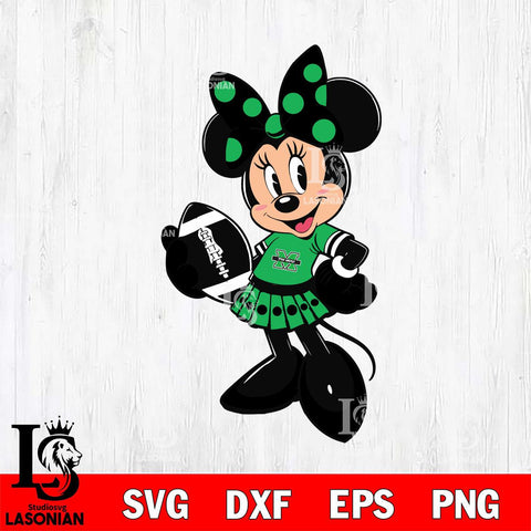 Marshall Thundering Herd Minnie Mouse Svg Eps Dxf Png File, NCAA svg, Digital Download, Instant Download