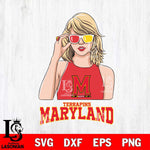 Maryland Terrapins And Taylor Swift Fan Svg Eps Dxf Png File, Digital Download, Instant Download