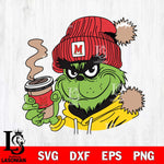 Maryland Terrapins Boujee Grinch 4 Svg Eps Dxf Png File, Digital Download, Instant Download