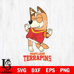 Maryland Terrapins Chilli Dance Sport Svg Eps Dxf Png File, Digital Download, Instant Download