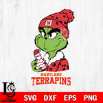 Maryland Terrapins Grinch Tree Cake Svg Eps Dxf Png File, Digital Download, Instant Download