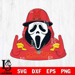 Maryland Terrapins Horror Character Ghostface Sport Svg Eps Dxf Png File, NCAA svg, Digital Download, Instant Download