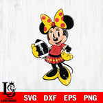 Maryland Terrapins Minnie Mouse Svg Eps Dxf Png File, NCAA svg, Digital Download, Instant Download