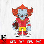 Maryland Terrapins Pennywise Horror Sport 11 Svg Eps Dxf Png File, Digital Download