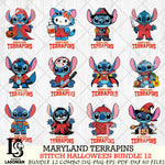 Maryland Terrapins Stitch Horror Bundle 12 SVG Svg Eps Dxf Png File, NCAA svg, Digital Download, Instant Download